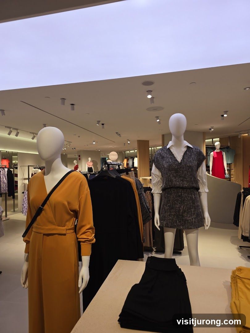 Store Interior with Mannequins