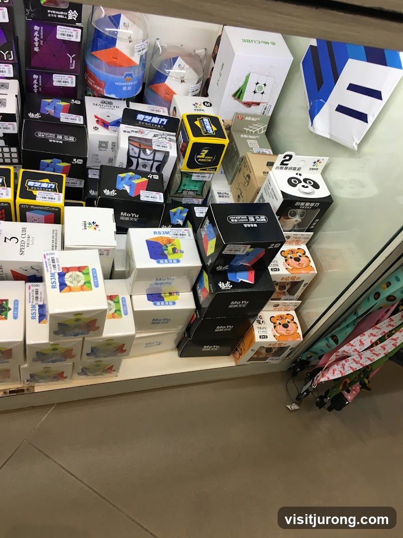 Assortment of Puzzle Cubes