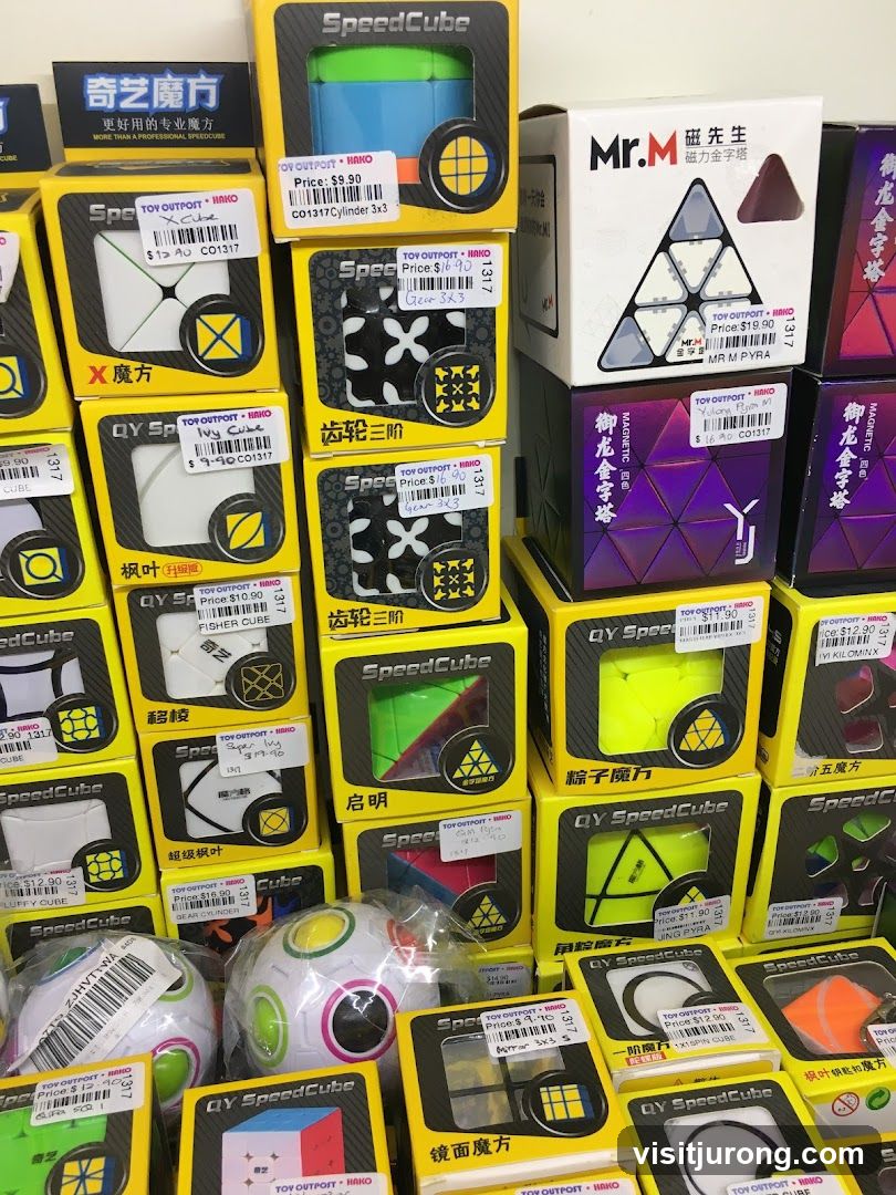 Assortment of Speed Cubes