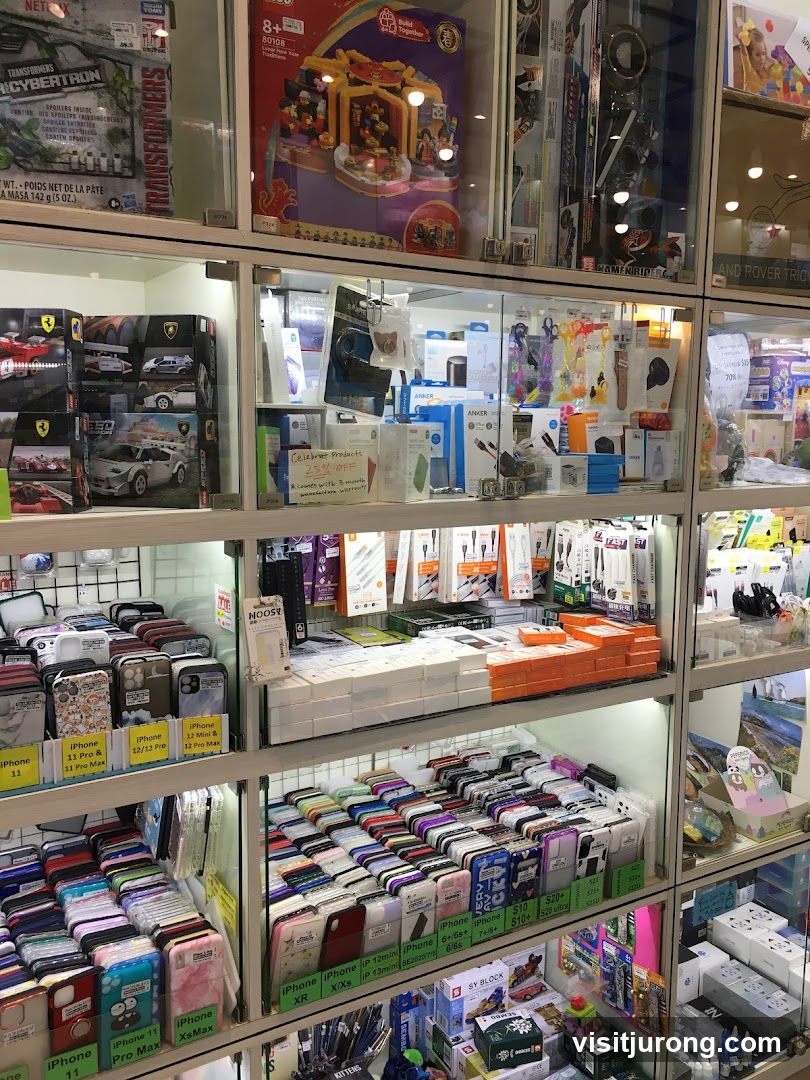 Electronics and Accessories Store Display