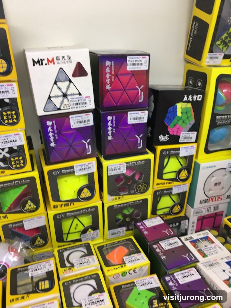 Assortment of Puzzle Cubes