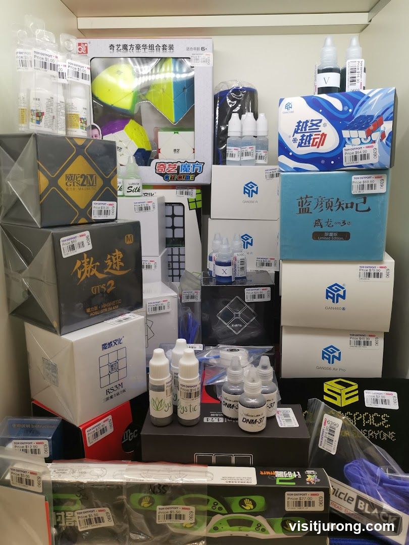 Assortment of Speedcubes and Accessories
