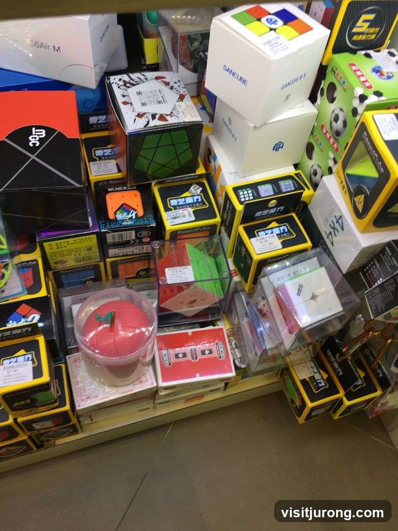 Assortment of Puzzle Cubes