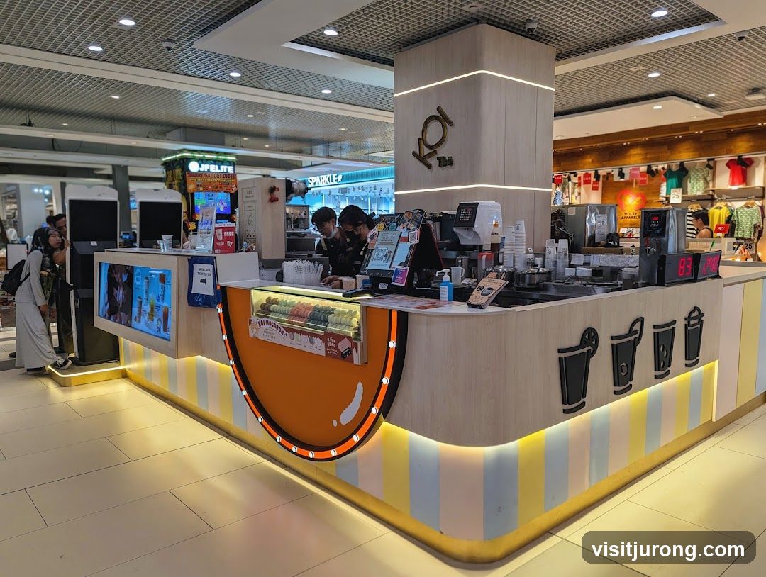 Bubble Tea Shop Counter