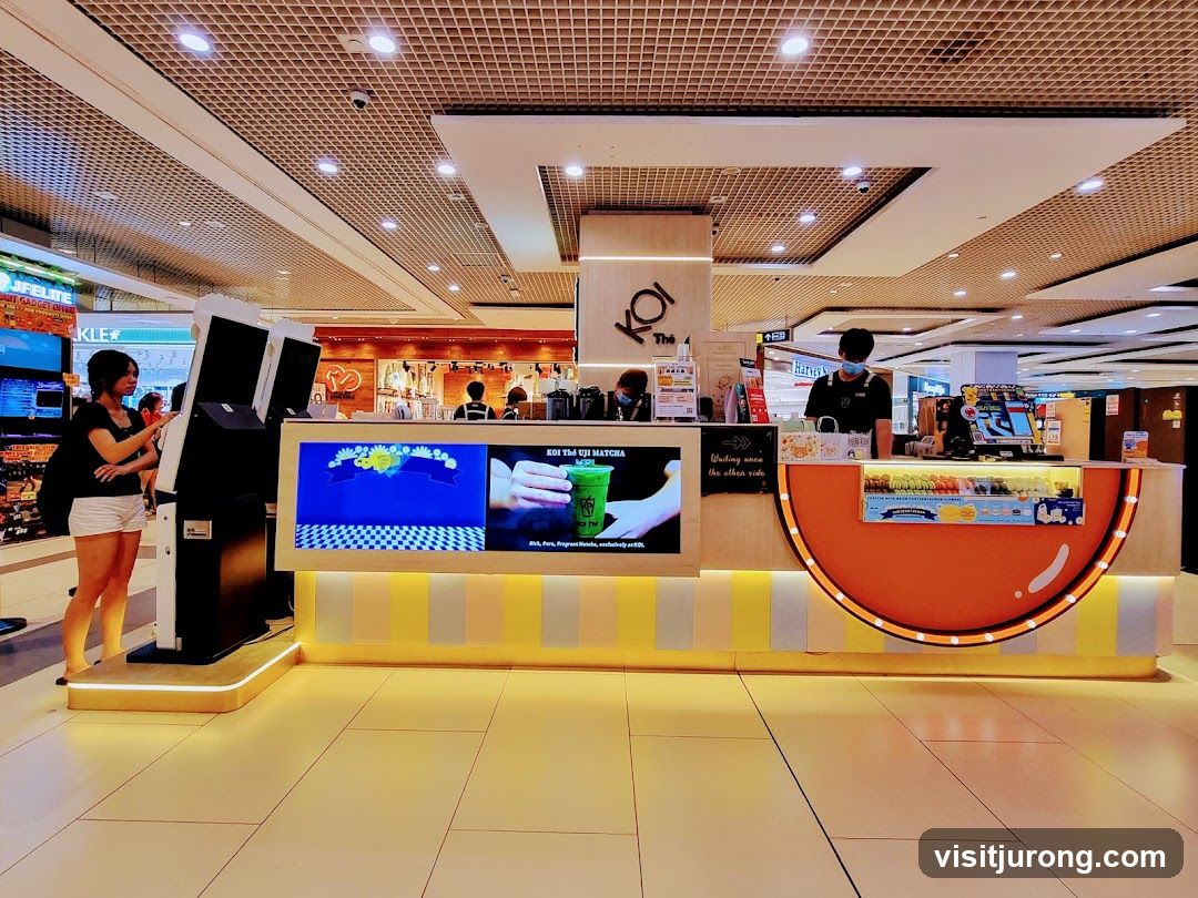 Bubble Tea Shop Counter