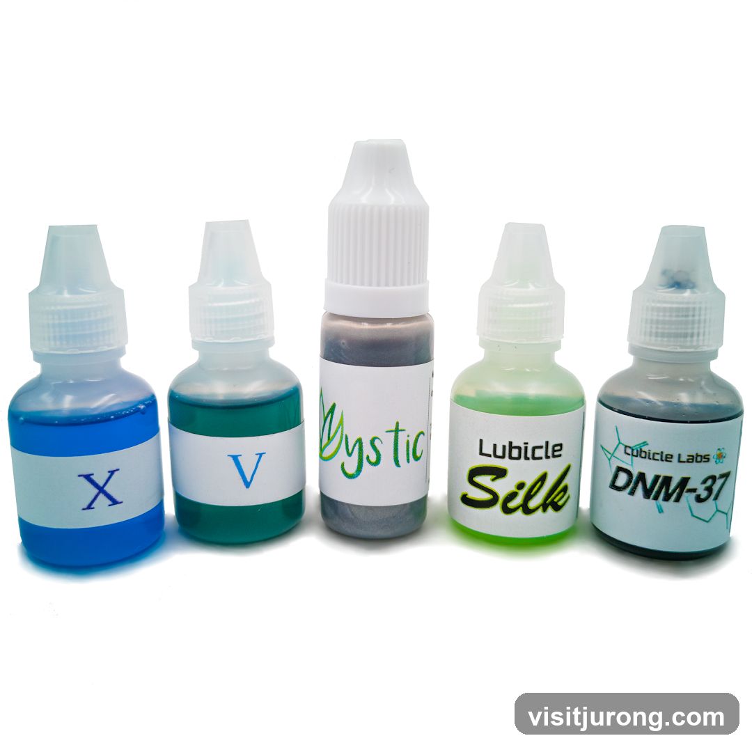 Five Bottles of Lubricant
