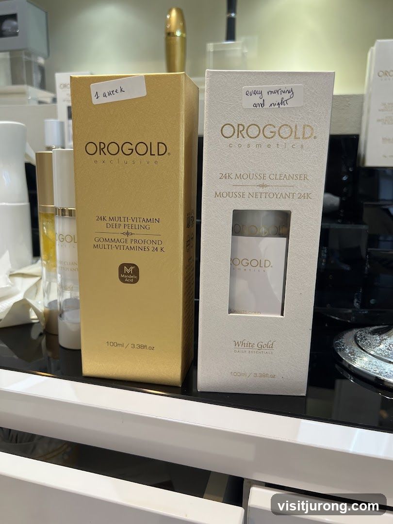 OROGOLD Cosmetics Products