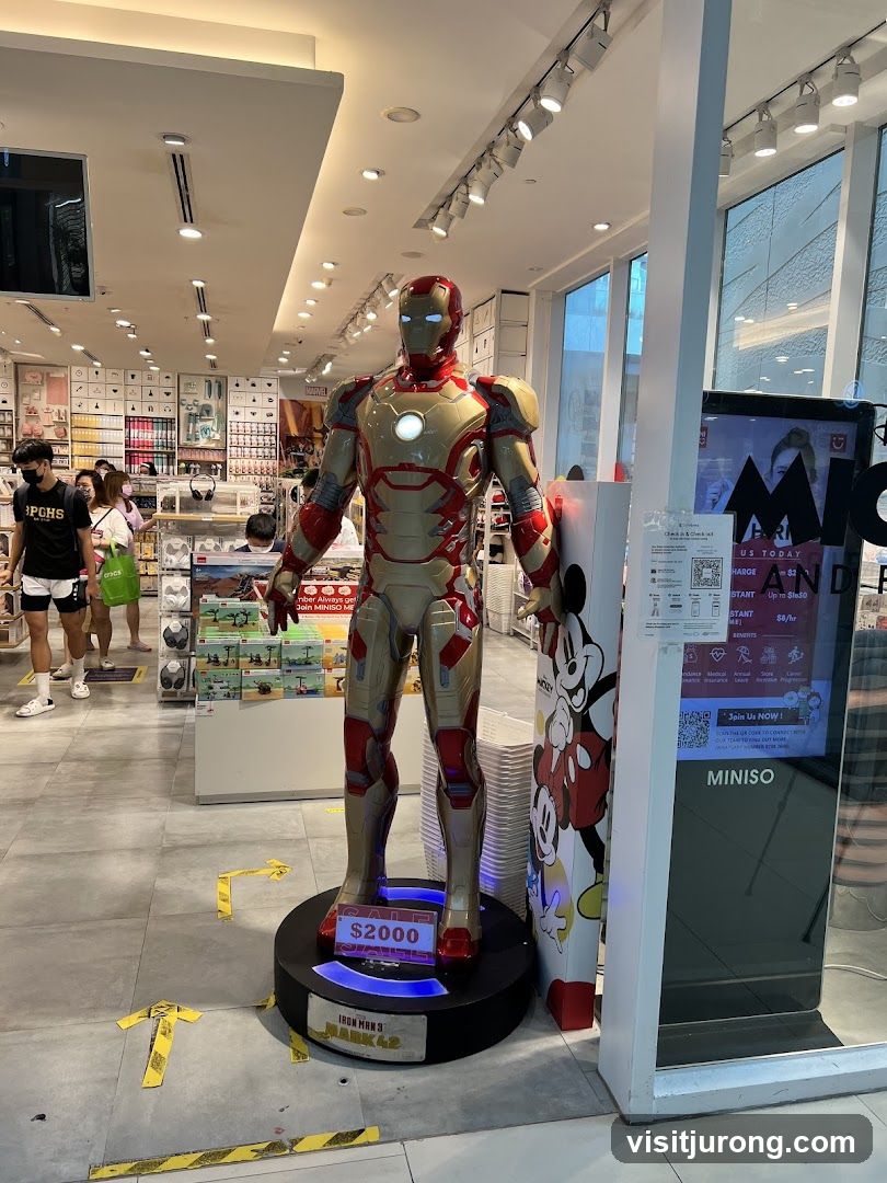 Iron Man Statue in Store