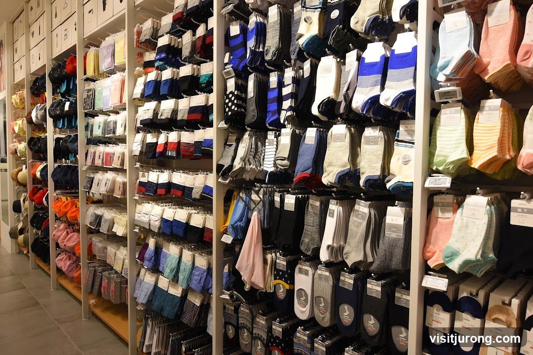 Socks and Hats Display