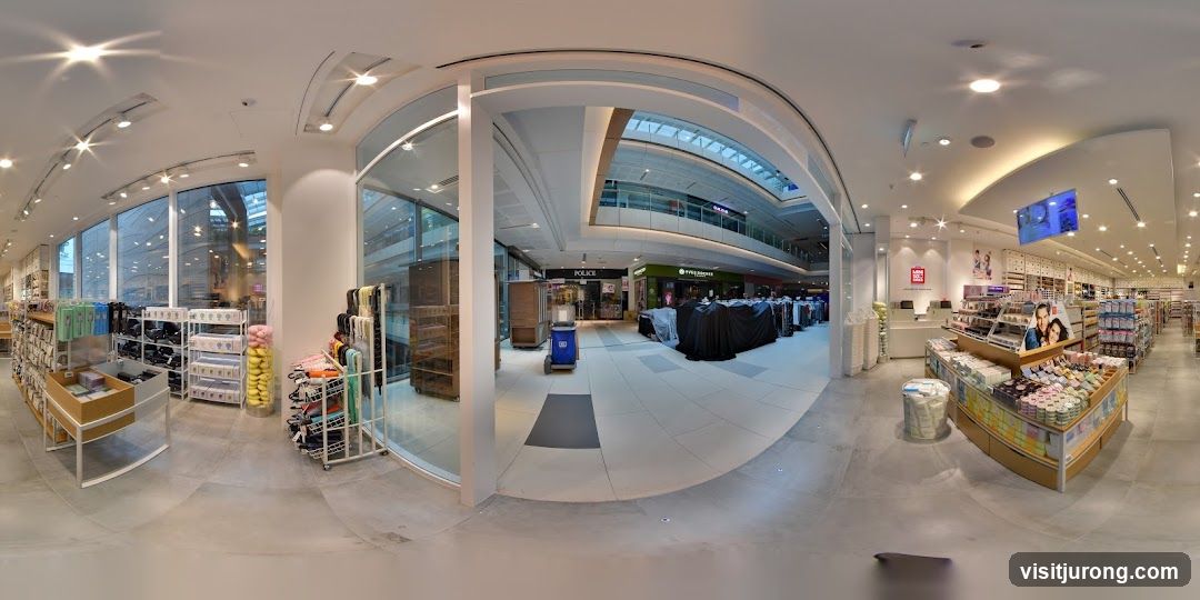 Interior of a retail store