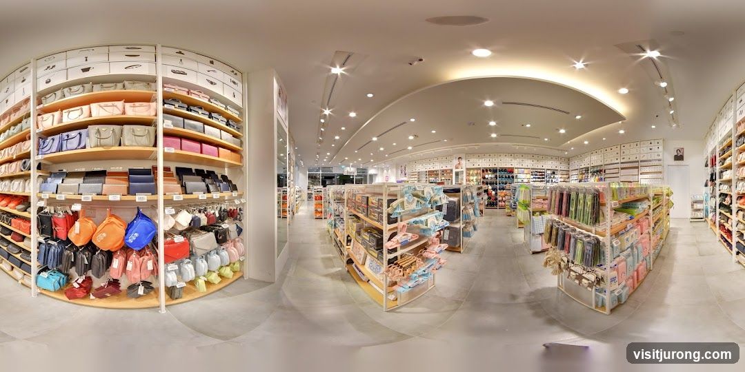 Store Interior with Bags and Accessories