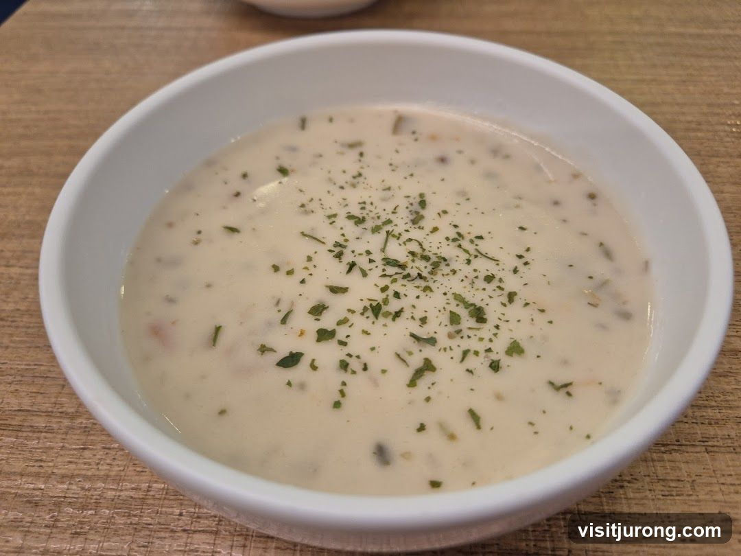 Creamy Soup with Herbs