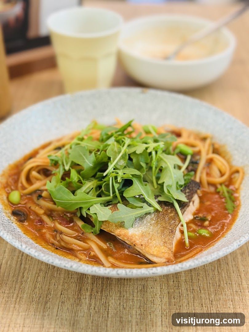 Fish and Pasta Dish