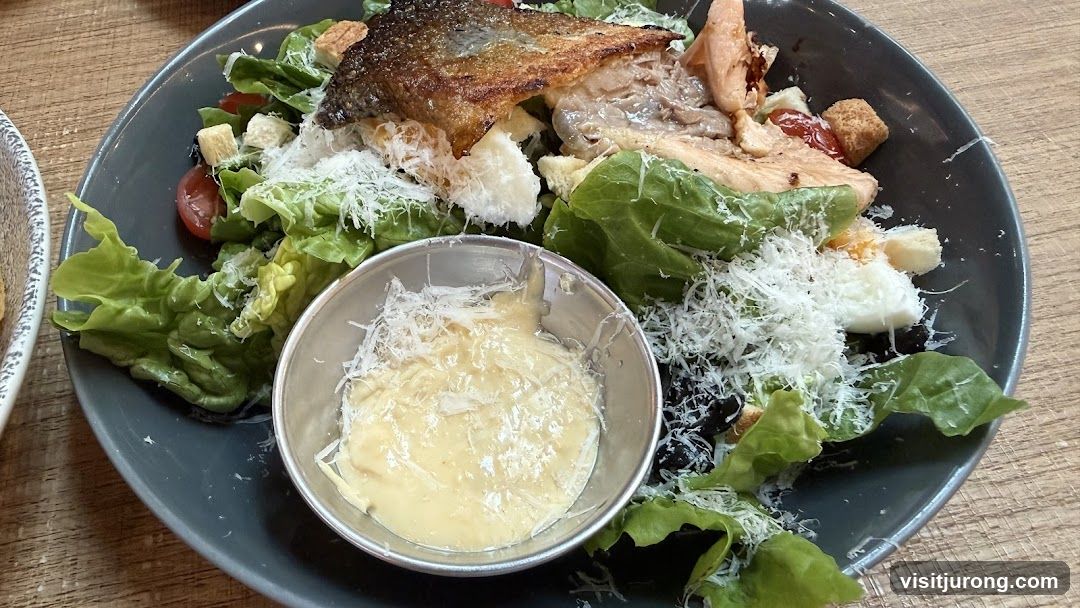 Salmon Caesar Salad
