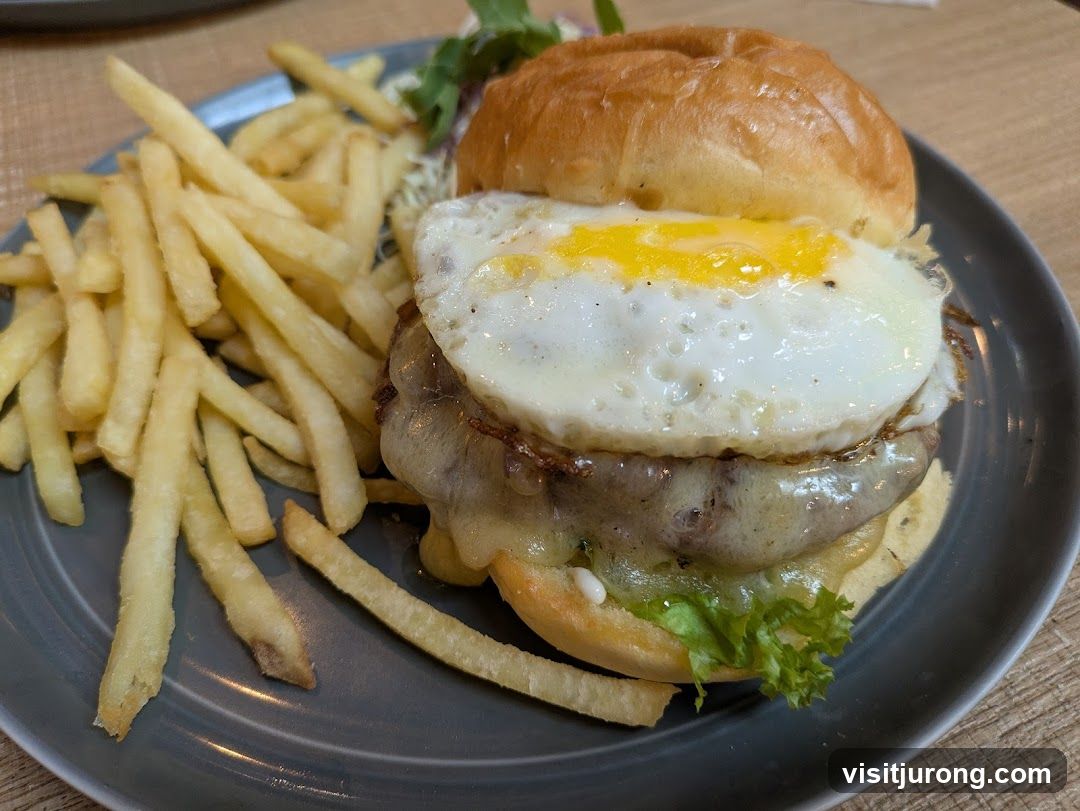 Burger and Fries