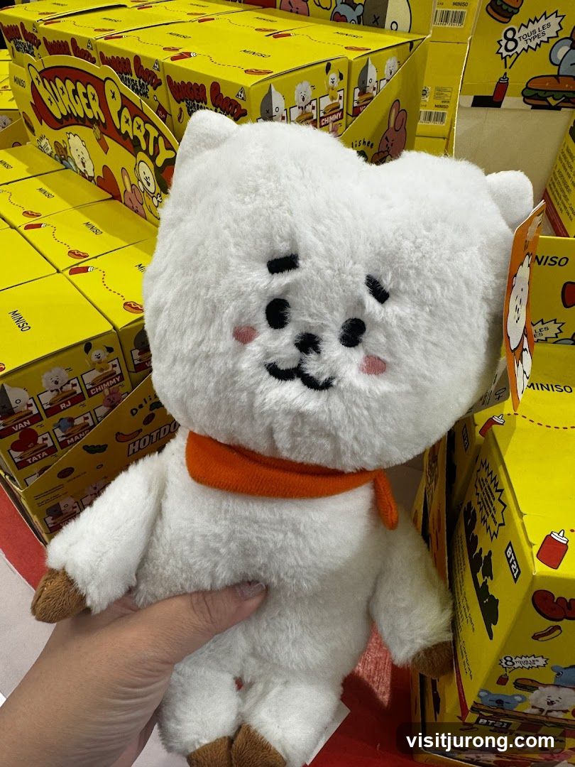 BT21 Burger Party Plush Toy