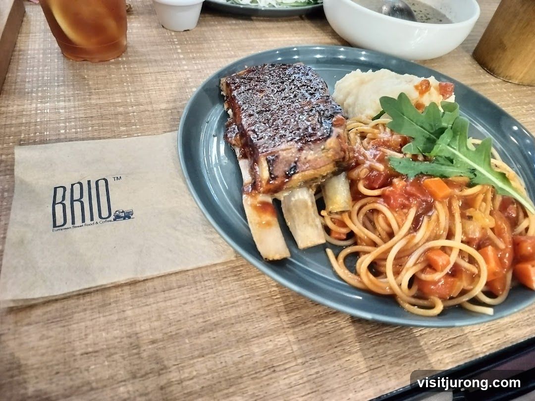 Ribs and Spaghetti