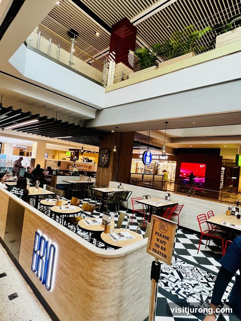 Restaurant Interior with Seating Area