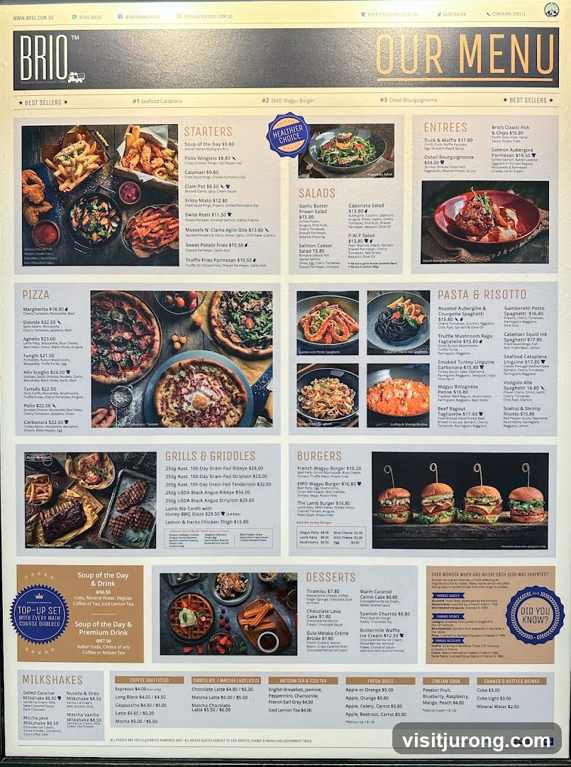 Our Menu