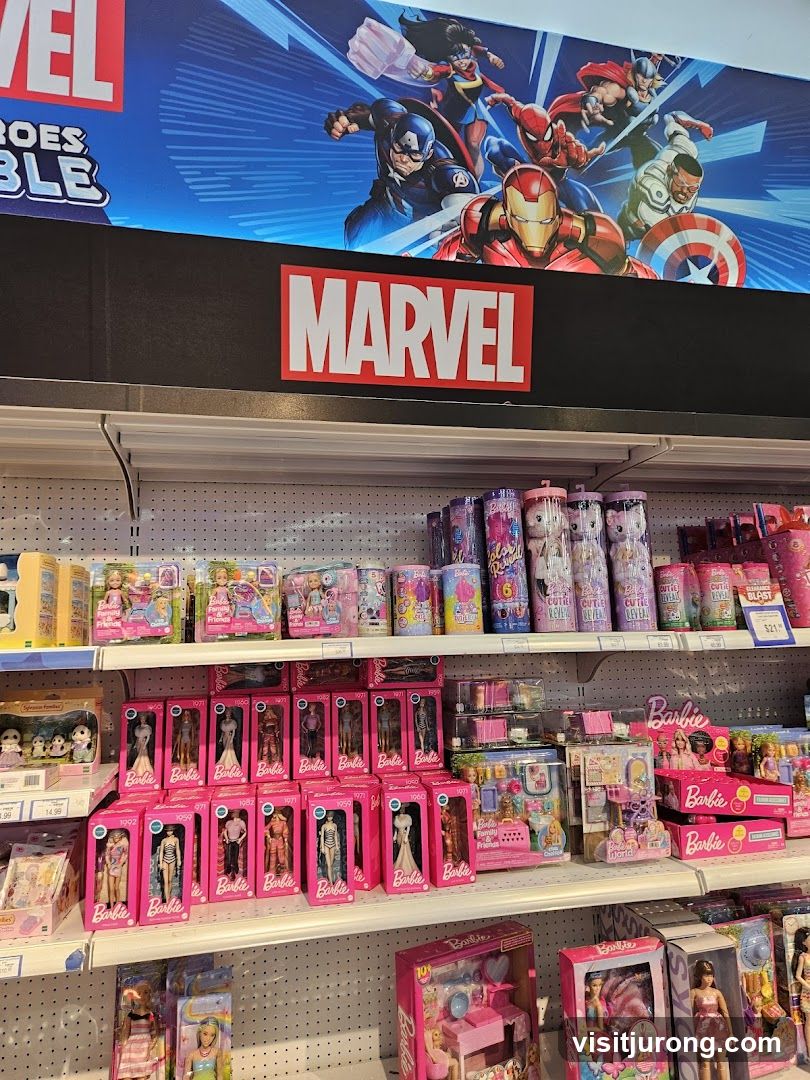 Marvel and Barbie Toys