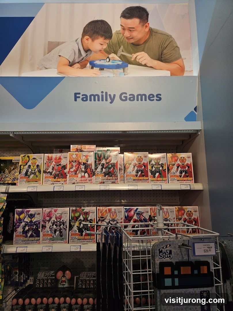 Family Games Display
