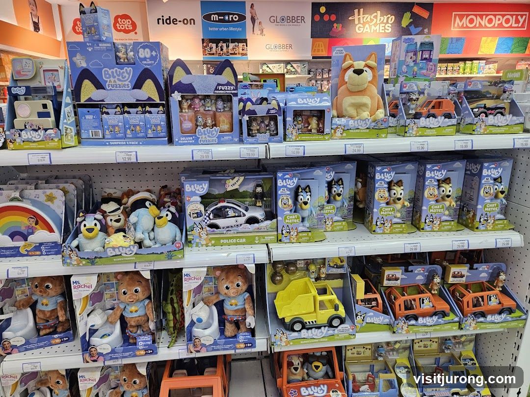 Toy Store Shelves