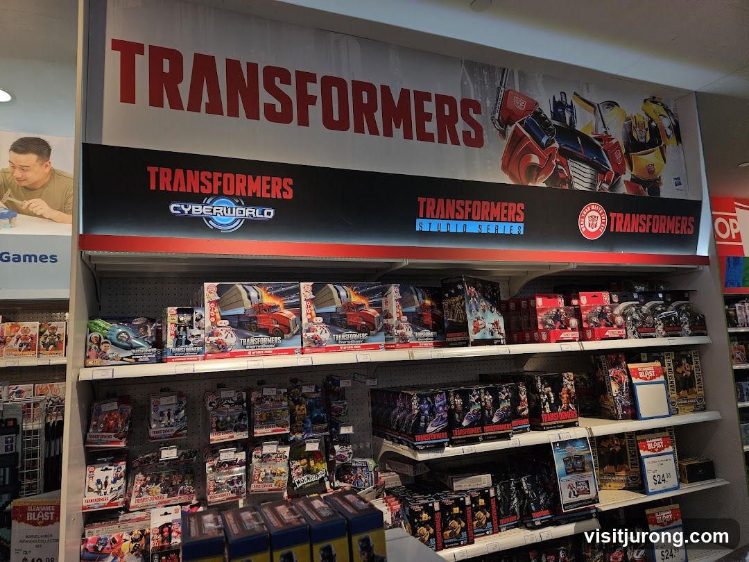 Transformers Toy Display