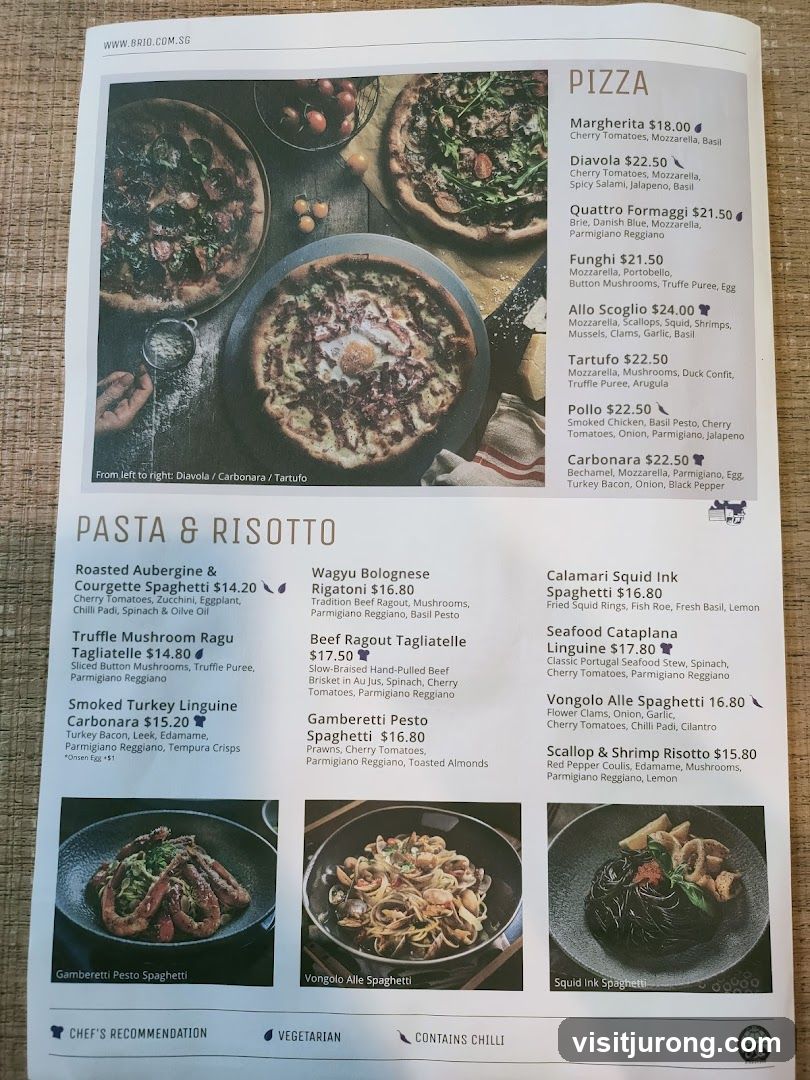 PIZZA PASTA & RISOTTO