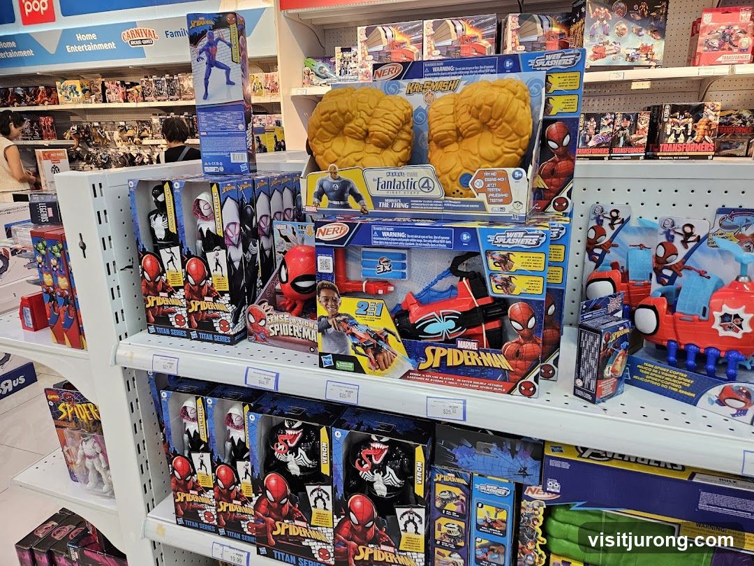 Marvel and Transformers Toys