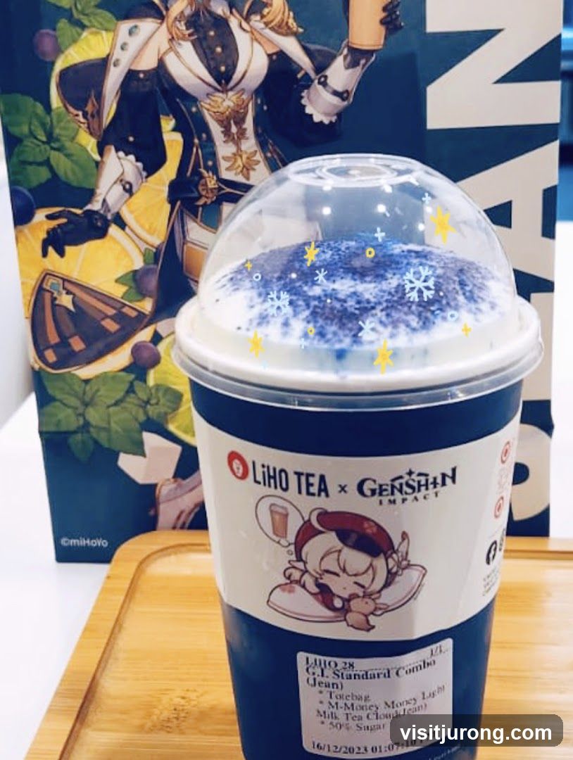 Liho Tea x Genshin Impact Drink