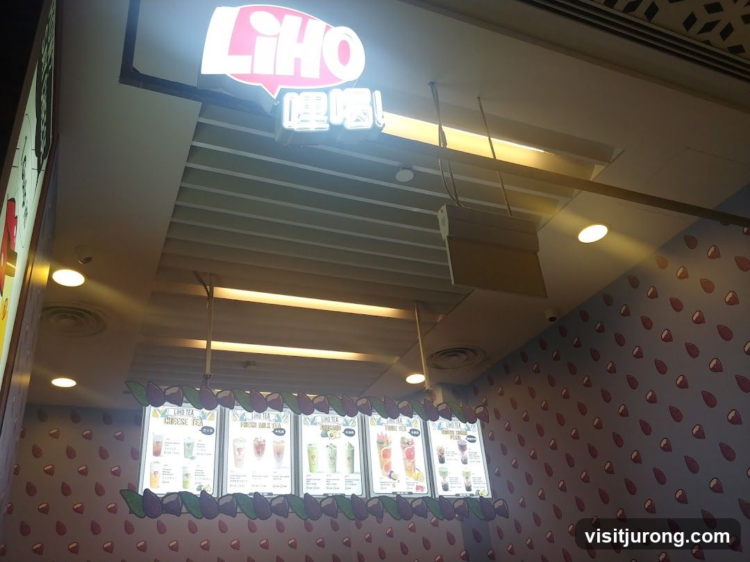 LiHO Tea Menu