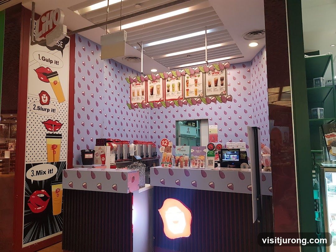 Bubble Tea Shop Counter