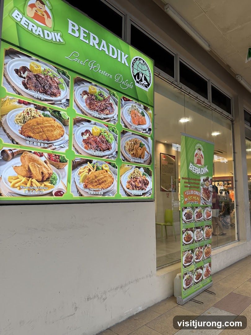 Beradik Local Western Delight Menu