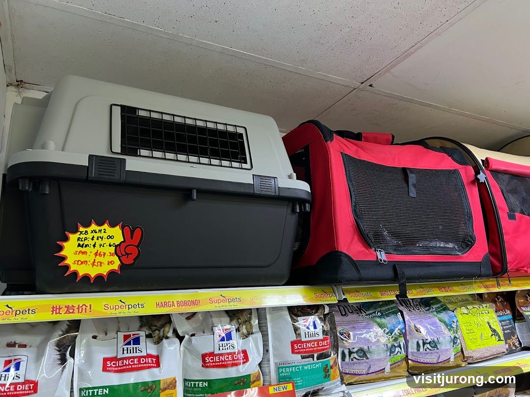 Pet Carriers and Food
