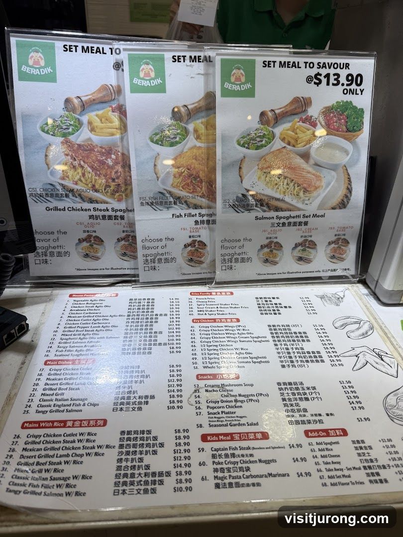 BERADIK Menu
