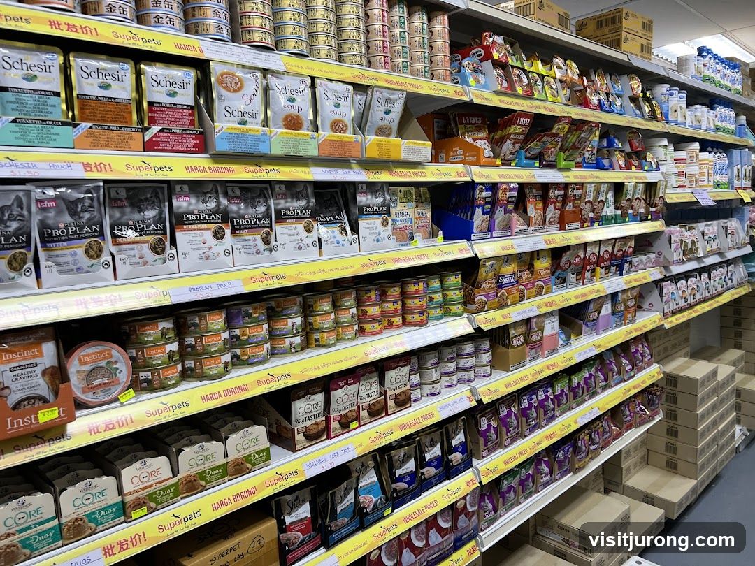 Pet Food Aisle