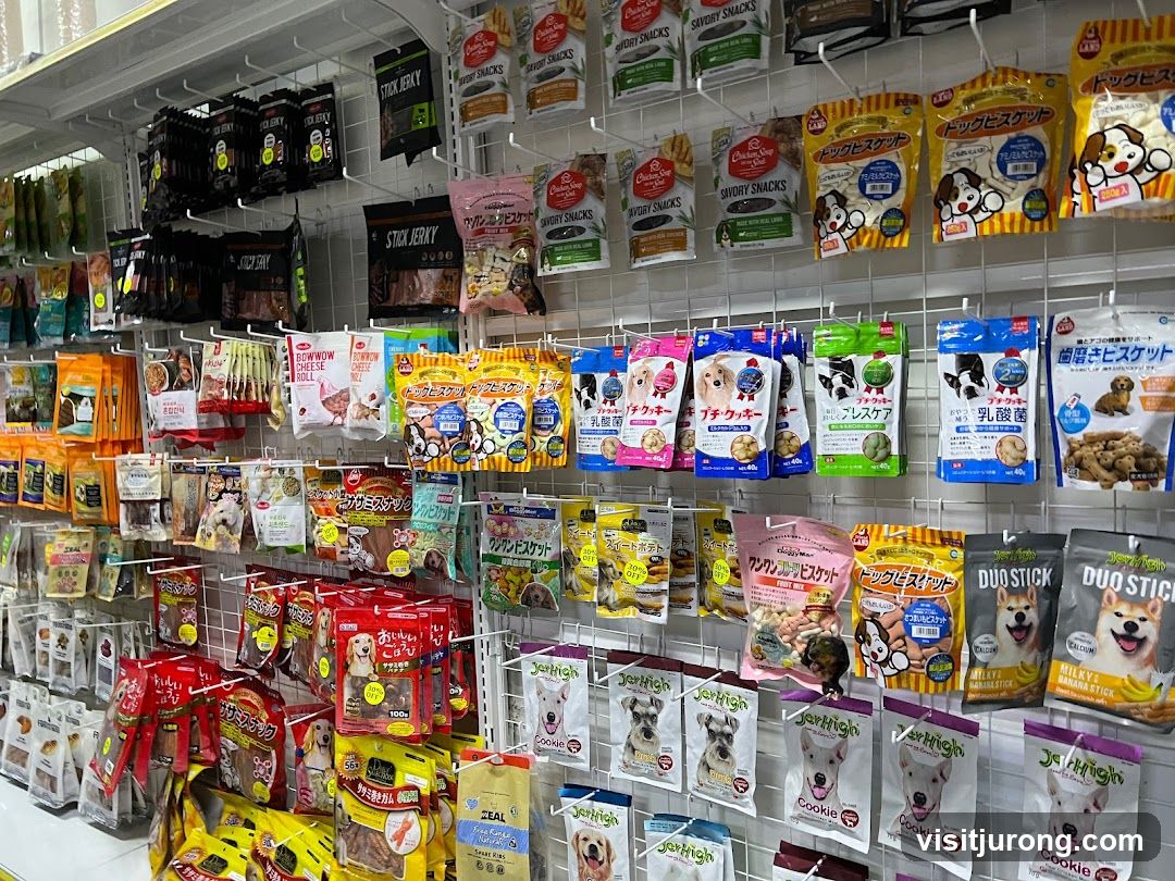 Pet Food and Treats Display