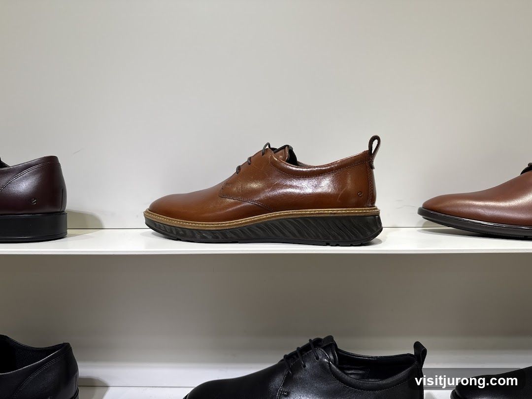 Men's Dress Shoes on Display