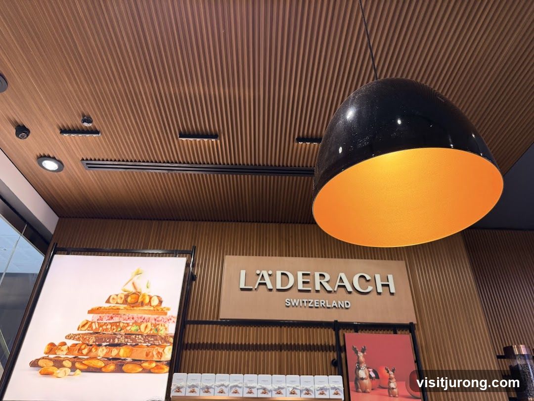 Läderach Chocolate Display