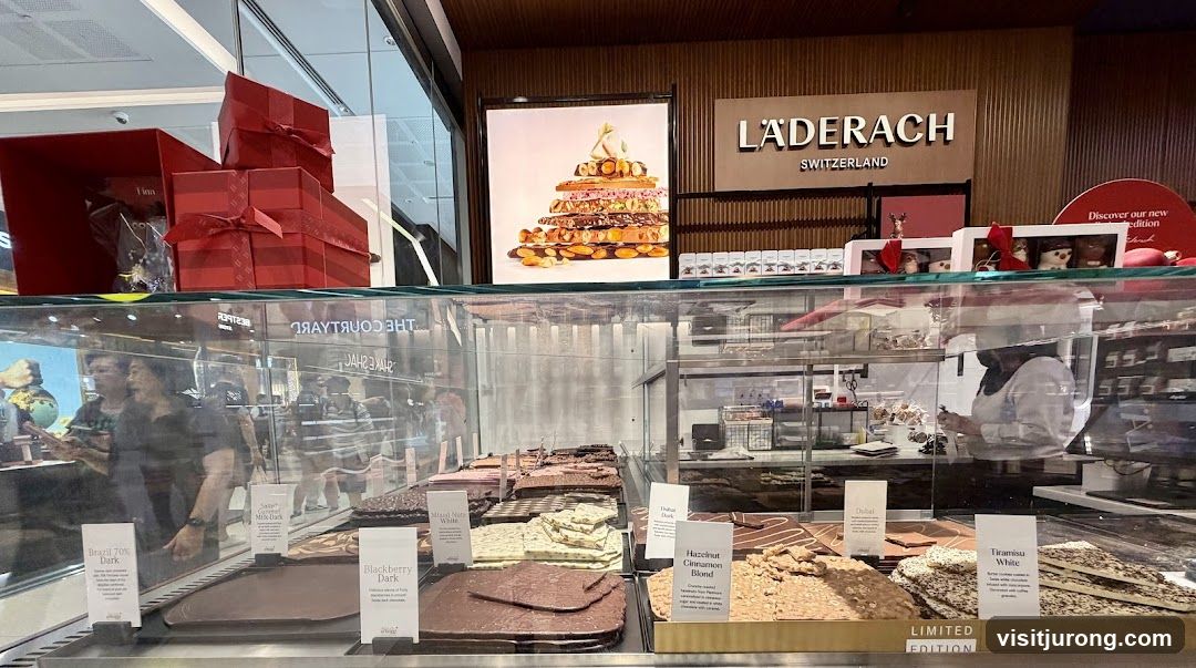 Läderach Chocolate Display
