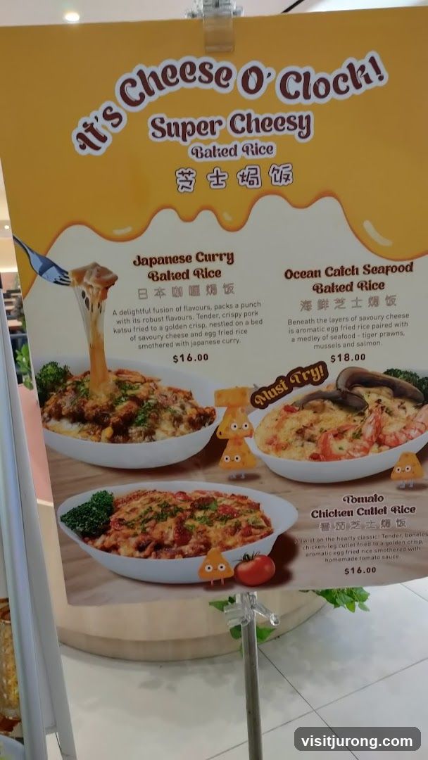 Super Cheesy Baked Rice