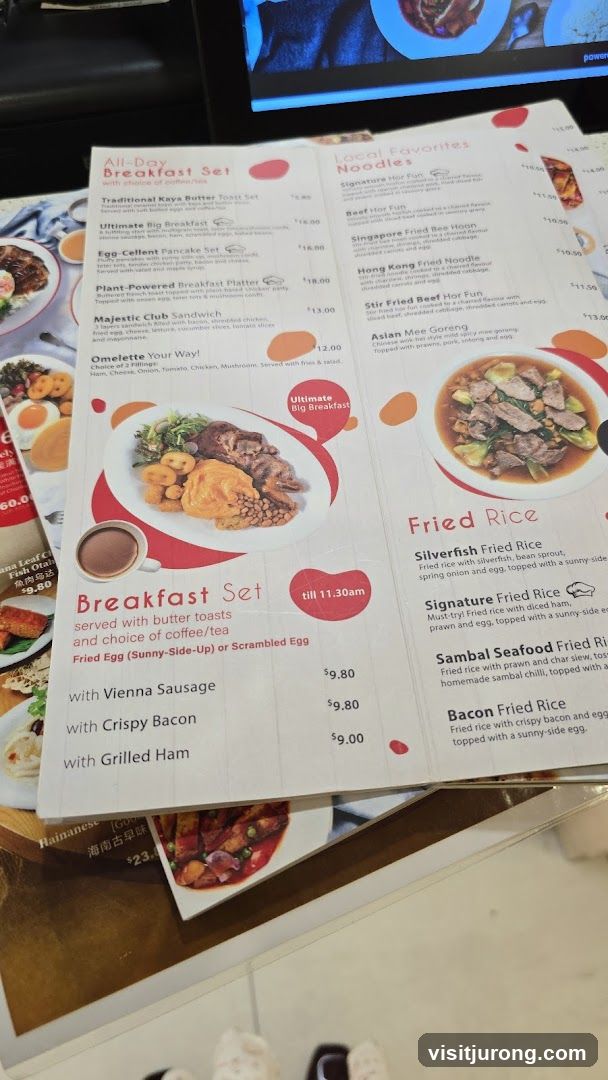 All-Day Breakfast Set & Local Favorites