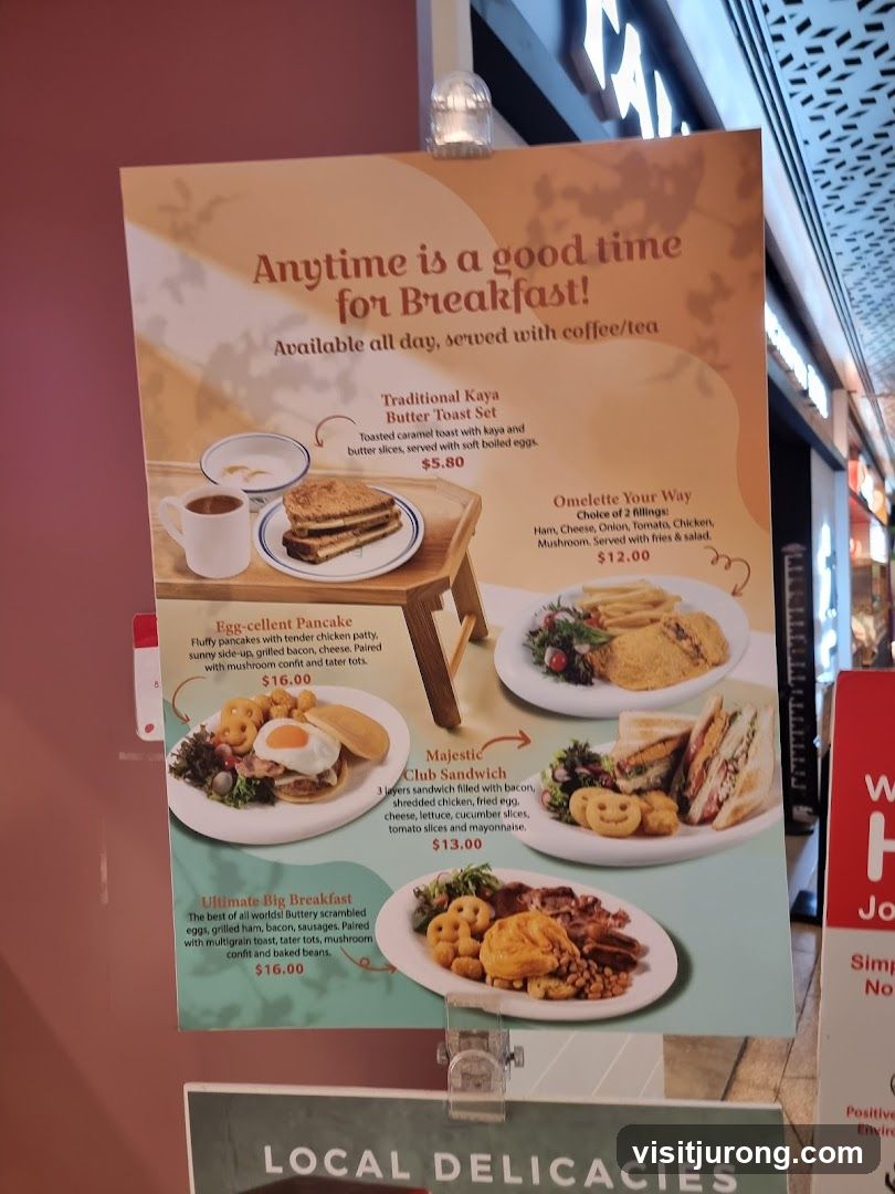 Breakfast Menu