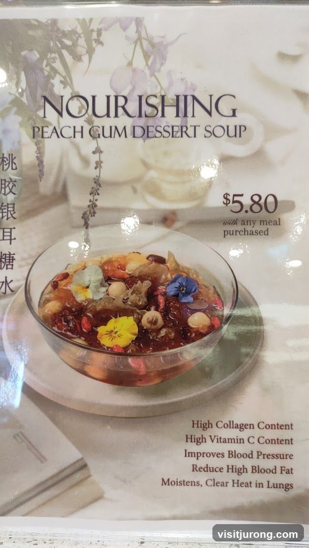 Nourishing Peach Gum Dessert Soup
