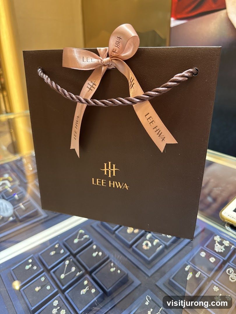 Lee Hwa Shopping Bag and Jewelry Display