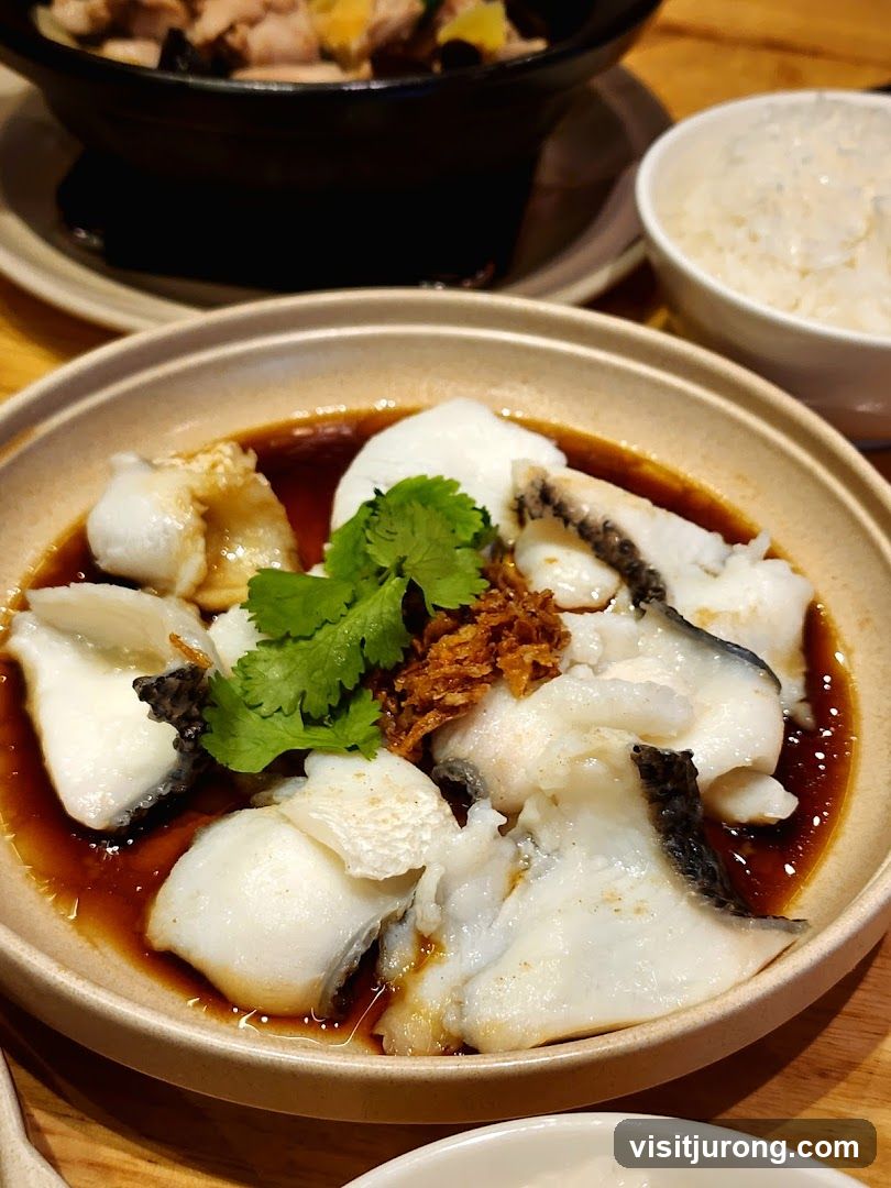 Steamed Fish with Soy Sauce