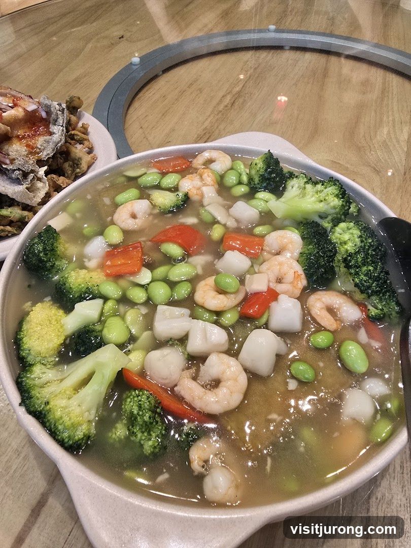 Seafood and Vegetable Soup