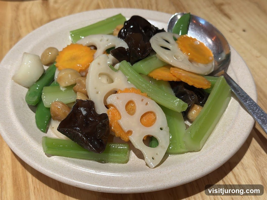 Stir-fried Vegetables with Lotus Root
