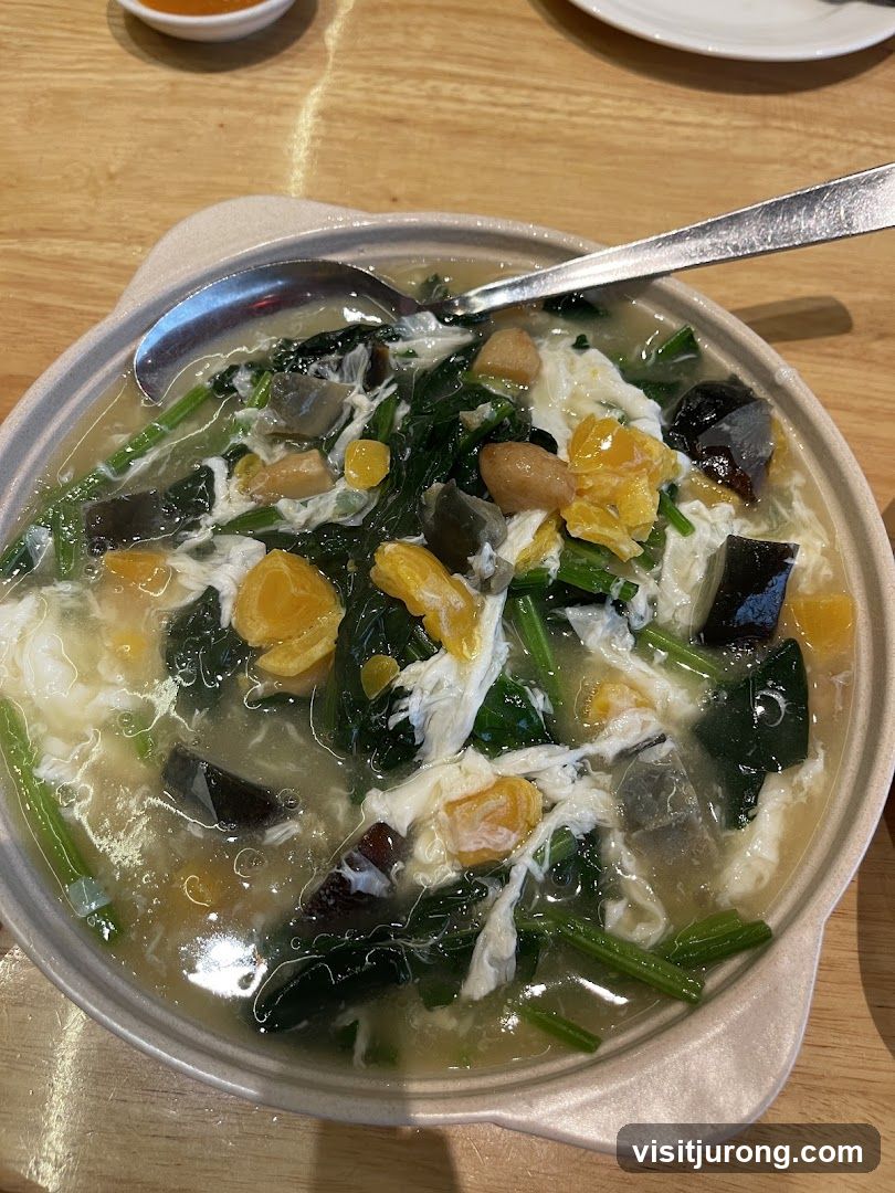Spinach and Egg Soup