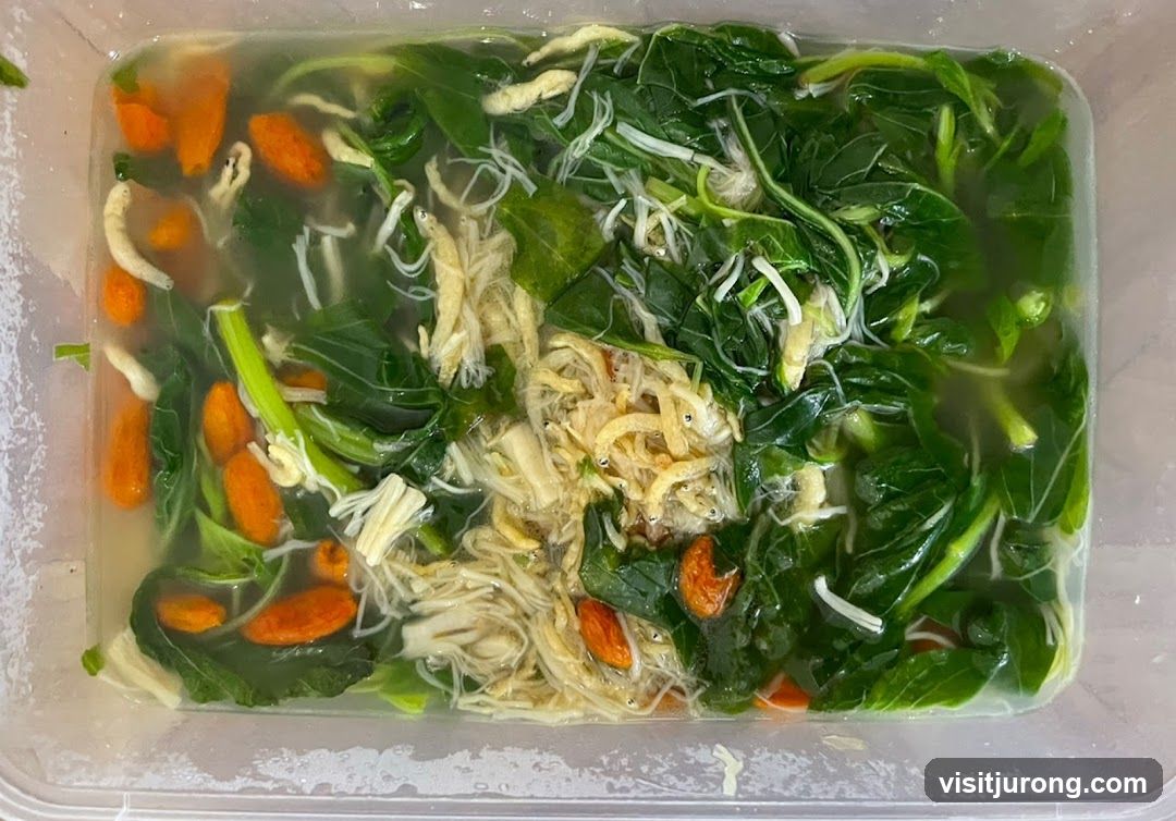 Vegetable and Anchovy Soup